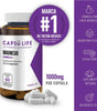 Magnesio Complex + Gummy Life 60 Cápsulas | Fórmula Avanzada de 5 Fuentes de Magnesio con Vitaminas B y C | Citrato, Glicinato y L-Treonato | Soporte para Sistema Nervioso, Energía y Músculos | 1,000 mg por Cápsula