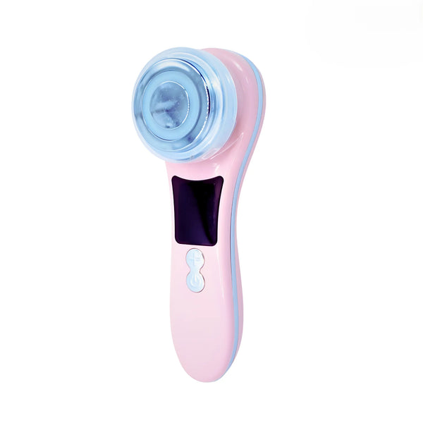 Masajeador Facial Rejuvenecedor de Fotón Nexiora | Dispositivo de Terapia de Luz LED Roja y Azul con Masaje Térmico 45°C | Tratamiento Anti-Arrugas, Lifting y Estimulador de Colágeno | Cuidado Facial Portátil y Ergonómico