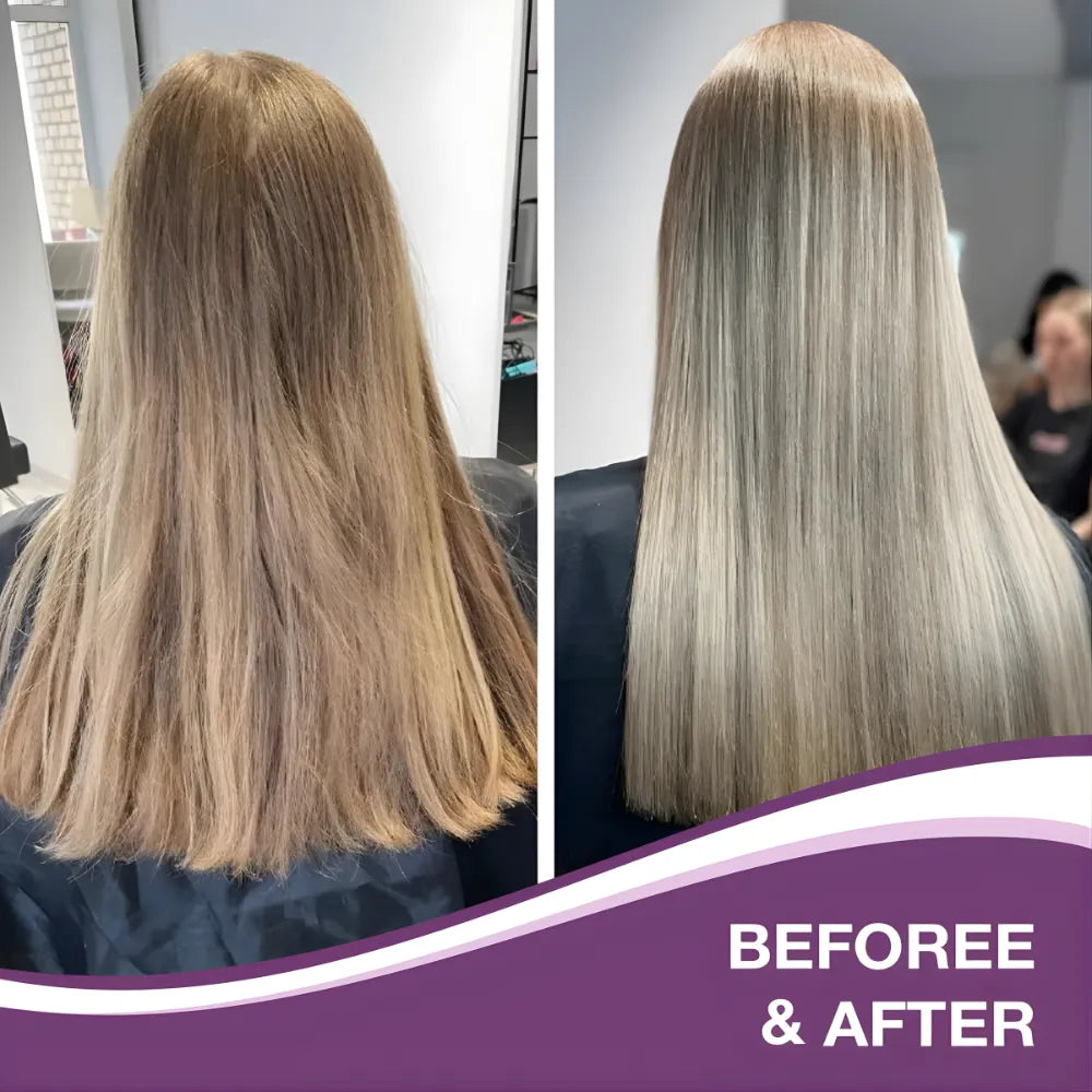 Mascarilla Morada Karseell con Colágeno | Reparador Capilar Intensivo para Cabello Maltratado, Seco y con Frizz