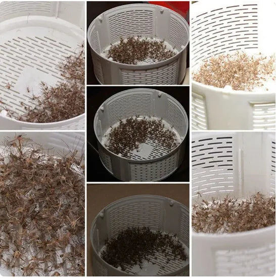 Lámpara LED Mata Moscas y Mosquitos Pro | Trampa de Succión Silenciosa, USB y Ecológica para el Hogar