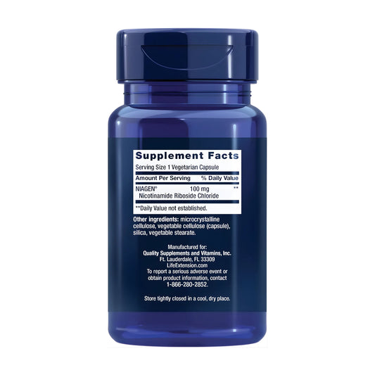 Suplemento NAD+ Cell Regenerator™ 30 Cápsulas | Con Ribósido de Nicotinamida Patentado | Regenerador Celular para la Vitalidad Juvenil | Apoyo al Metabolismo Saludable y Combate el Envejecimiento