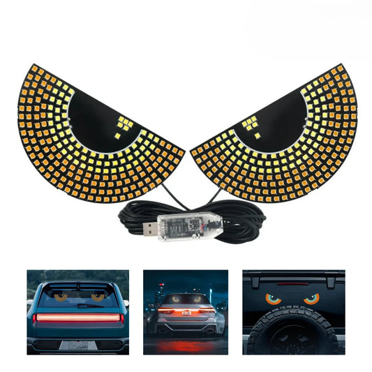 Ojos LED USB Devil Eyes para Coche | Iluminación de Faros Estilo Ojo de Diablo | Conexión USB Plug & Play Universal | Diseño de Bajo Consumo y Alta Disipación de Calor | Accesorio de Tuning Exterior
