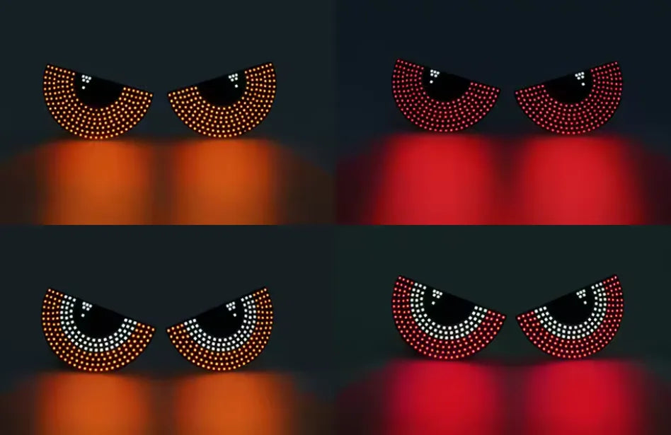 Ojos LED USB Devil Eyes para Coche | Iluminación de Faros Estilo Ojo de Diablo | Conexión USB Plug & Play Universal | Diseño de Bajo Consumo y Alta Disipación de Calor | Accesorio de Tuning Exterior