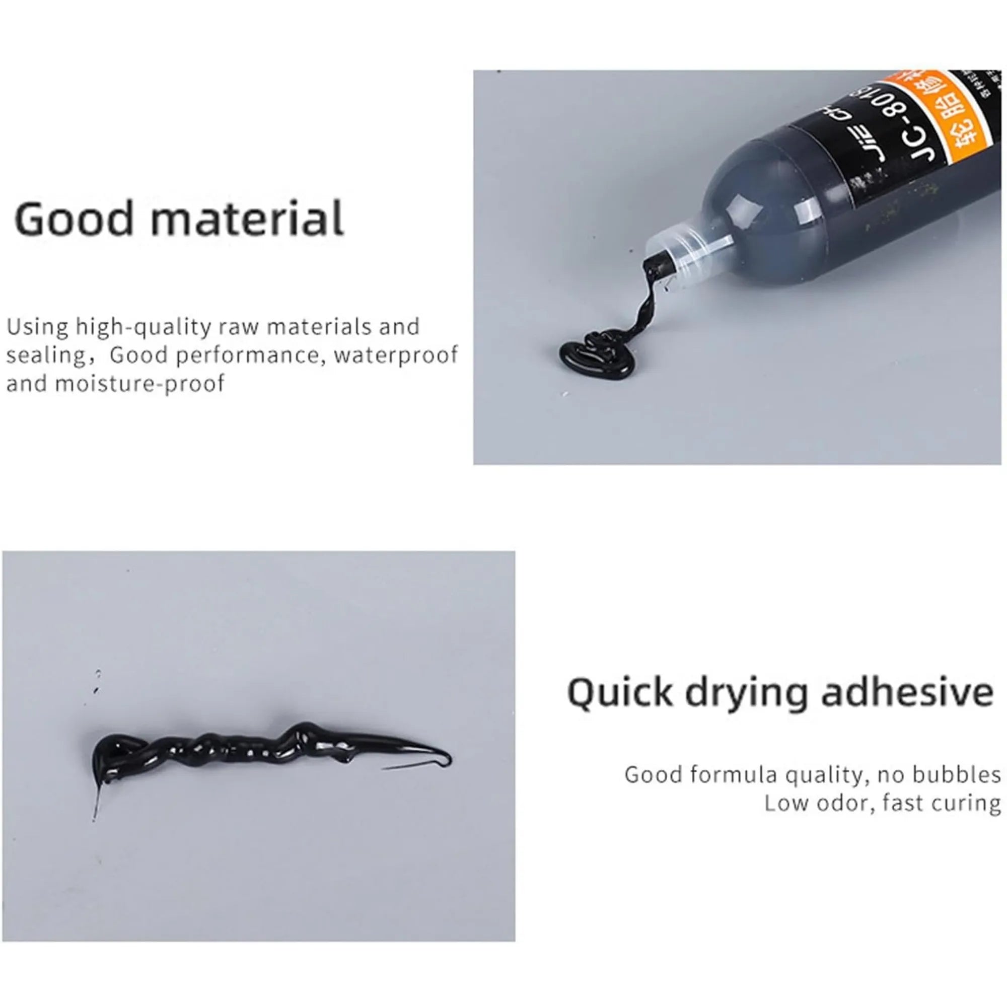 Pegamento para Reparación de Neumáticos 50ml | Sellador de Alta Resistencia e Impermeable | Curado Rápido para Emergencias en Auto y Moto