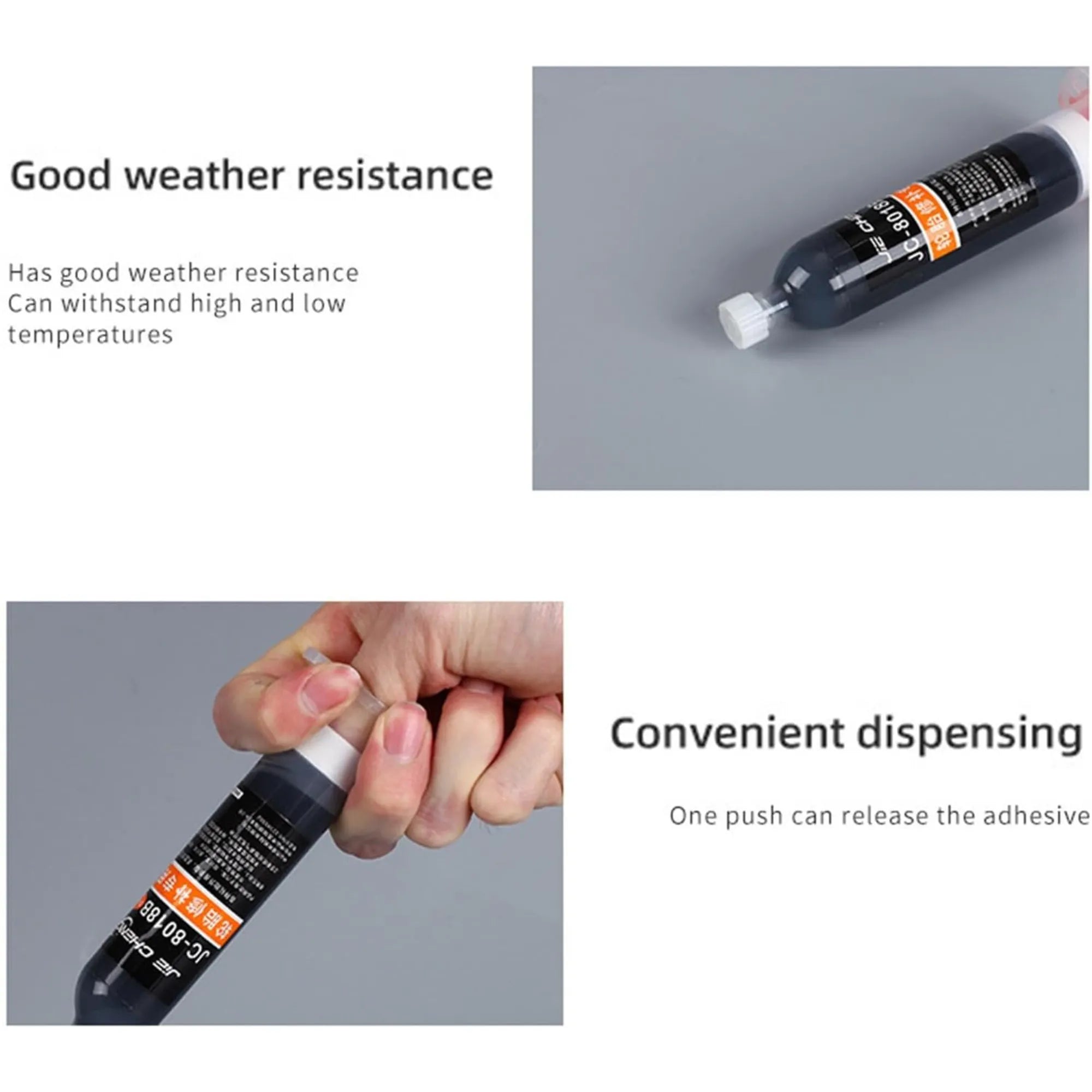 Pegamento para Reparación de Neumáticos 50ml | Sellador de Alta Resistencia e Impermeable | Curado Rápido para Emergencias en Auto y Moto