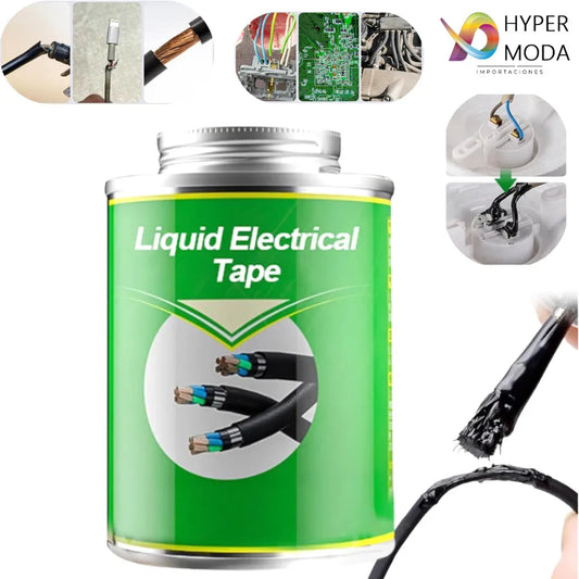 Cinta Eléctrica Líquida Aislante | Sellador Flexible y Resistente al Calor para Cables y Conexiones | Protección Dieléctrica Profesional