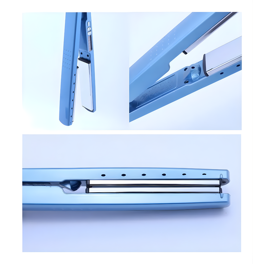 Plancha Alaciadora de Titanium Profesional Nexiora | Temperatura hasta 450°F | Placas de Calentamiento Rápido | Alaciado Perfecto en una Sola Pasada | Cable Giratorio 360° | Diseño Ergonómico y Resistente