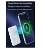 Powerbank MagSafe 5000mAh para iPhone 12/13/14/15 | Cargador Portátil Inalámbrico de Carga Rápida 18W | Batería Magnética con Pantalla LED y Protección Inteligente