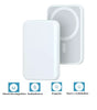 Powerbank MagSafe 5000mAh para iPhone 12/13/14/15 | Cargador Portátil Inalámbrico de Carga Rápida 18W | Batería Magnética con Pantalla LED y Protección Inteligente