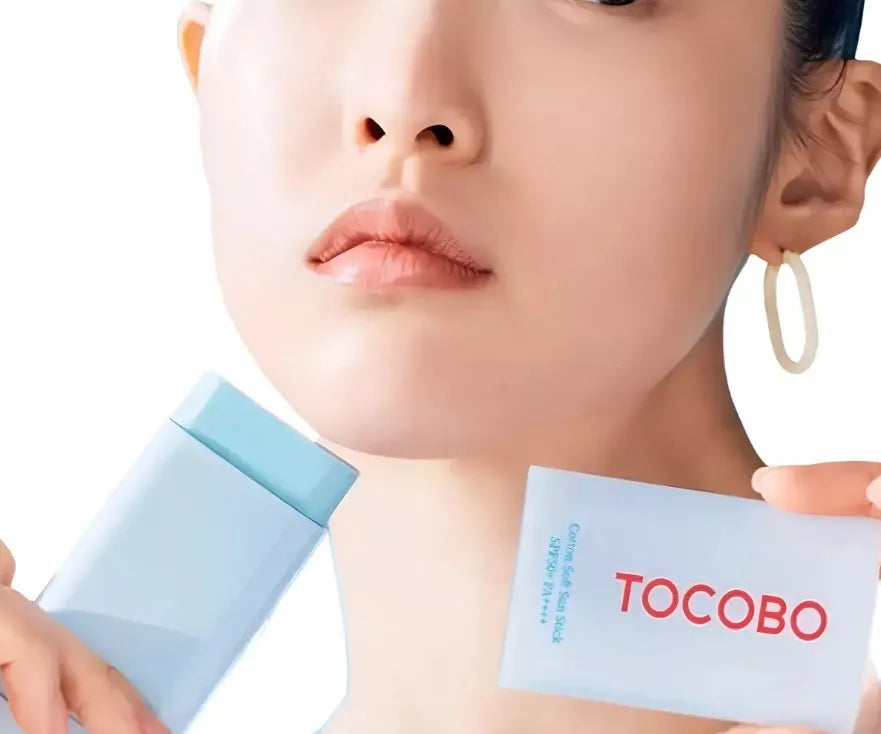 Protector Solar en Barra Tocobo SPF50+ PA++++ | Acabado Mate Sedoso y No Pegajoso | Sun Stick Vegano de Alta Portabilidad 19g | Tecnología Coreana K-Beauty Original | Protección UV Avanzada Nexiora