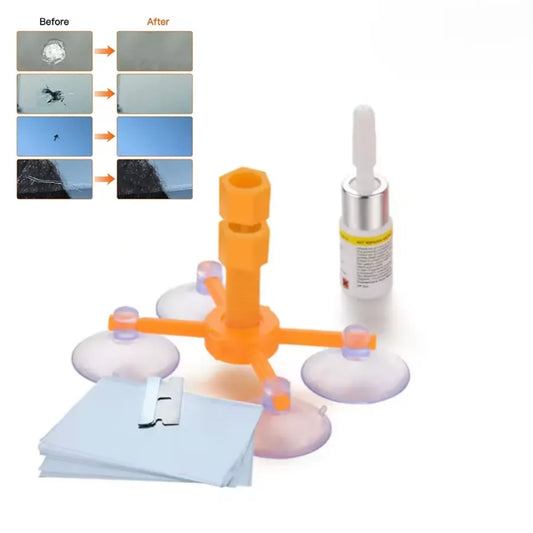 Kit Reparador de Parabrisas y Cristales de Auto | Resina de Reparación Invisible para Vidrio Laminado | Solución Antigrietas Profesional