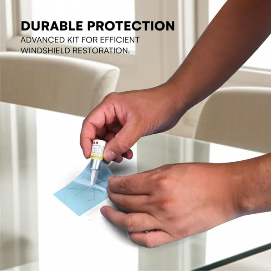 Kit Reparador de Parabrisas y Cristales de Auto | Resina de Reparación Invisible para Vidrio Laminado | Solución Antigrietas Profesional