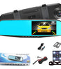Cámara Espejo Retrovisor Inteligente Nexiora | Pantalla Táctil HD Grabación Frontal | Cámara De Reversa Visión Nocturna | Dashcam Seguridad Auto Kit Universal
