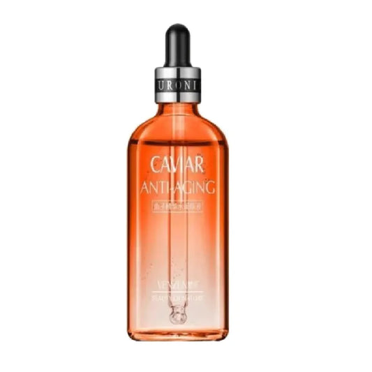 Serum Facial de Caviar Venzen | Tratamiento Antienvejecimiento con Ácido Hialurónico, Reafirmante y Regenerador Celular