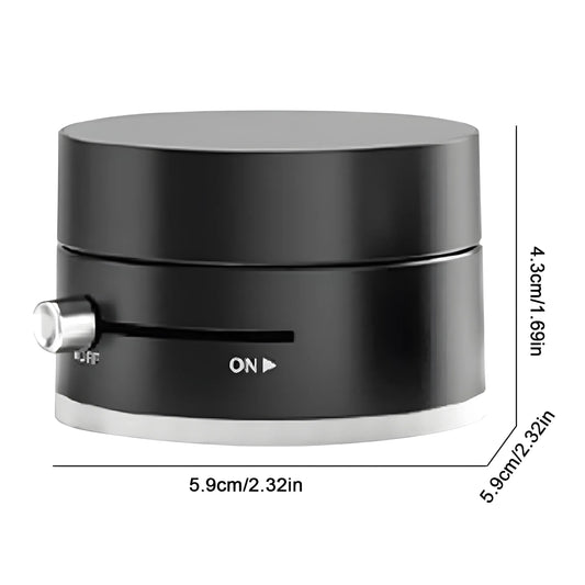 Soporte Magnético Negro con Ventosa Biomimética "Pulpo" | Imanes N52, Rotación 360° y Succión al Vacío para Smartphones