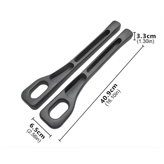 Kit x2 Rellenos para Hueco de Asiento de Carro | Organizador Anti-Caída Universal | Bloqueador de Espacios para Celular, Llaves y Monedas | Negro Elegante