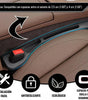 Kit x2 Rellenos para Hueco de Asiento de Carro | Organizador Anti-Caída Universal | Bloqueador de Espacios para Celular, Llaves y Monedas | Negro Elegante