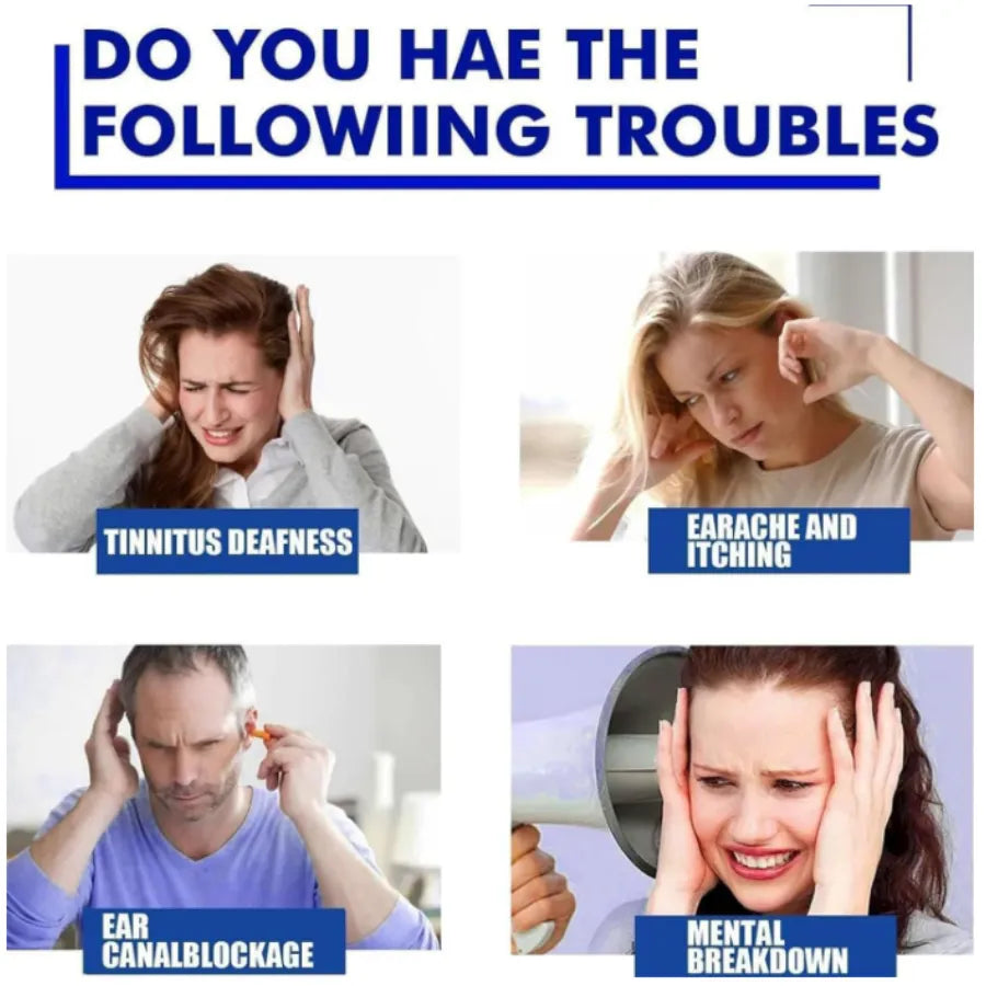 Tinnidrop Spray Limpiador de Oídos | Alivio Natural del Zumbido (Tinnitus), Mejora la Circulación y Salud Auditiva