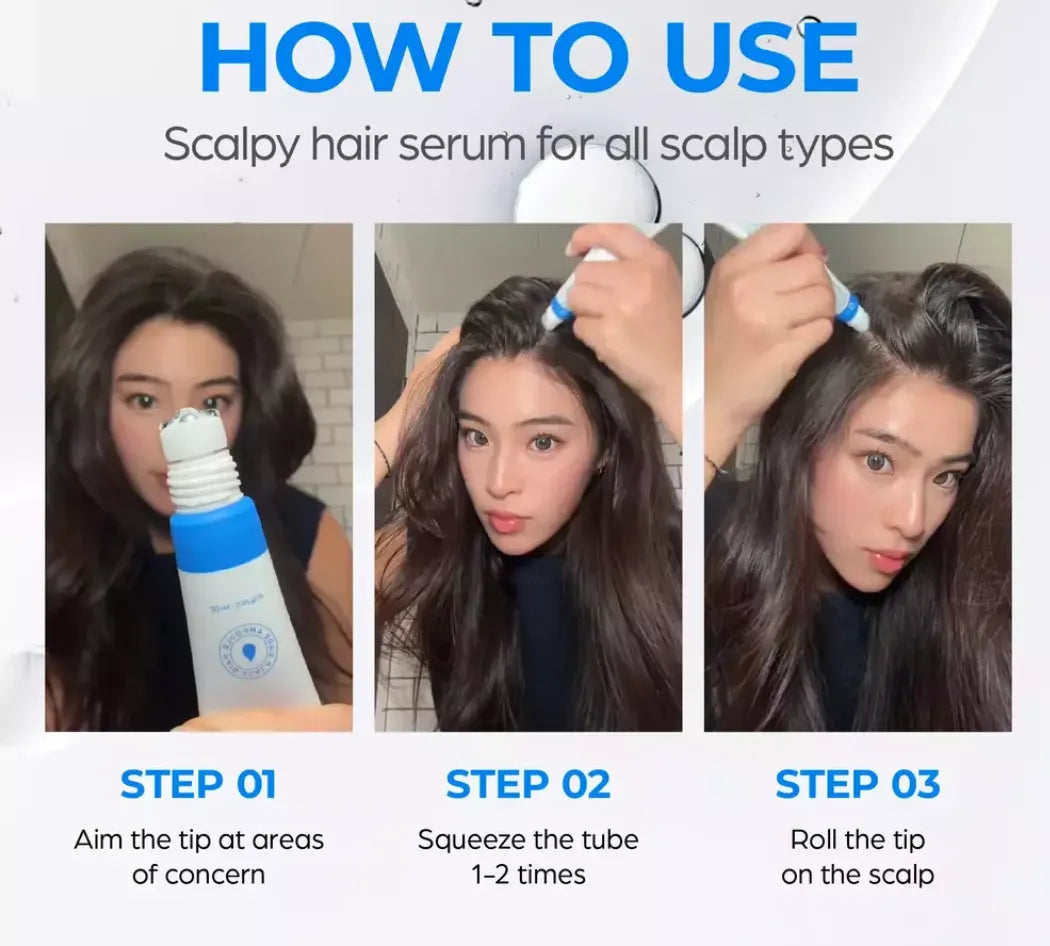 Suero Capilar Coreano Scalpy 20ml | Tratamiento Anticaída y Fortalecedor de Raíz | Nutrición Profunda para Cuero Cabelludo | Tecnología K-Beauty Original | Cabello con Más Volumen y Brillo | Hipoalergénico
