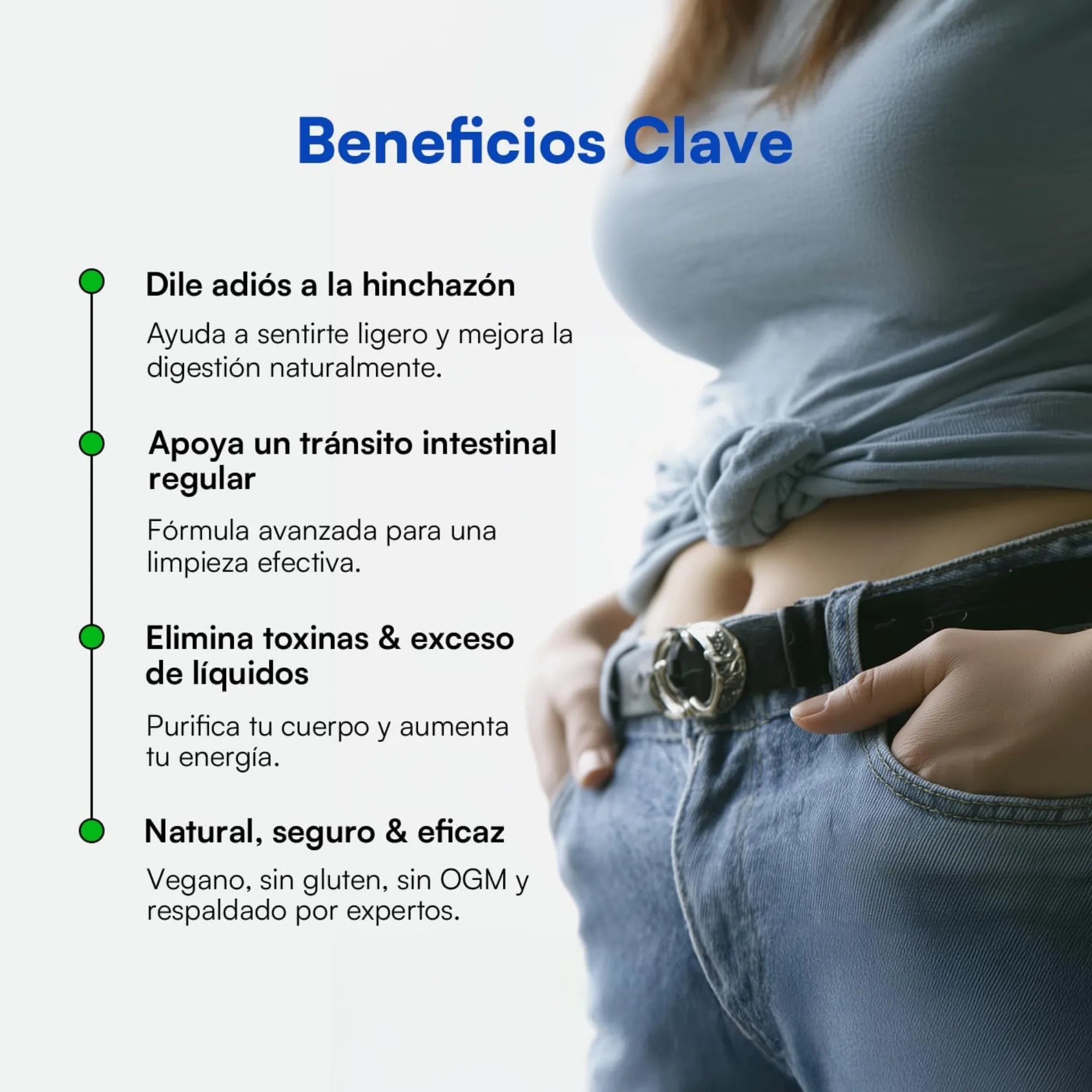 Suplemento Zesty Cleanse 15 Días | Limpieza Digestiva Natural 30 Cápsulas | Detox Vegetal para Bienestar Intestinal y Sensación de Ligereza | Fórmula de Origen Natural