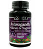 Ashwagandha con Magnesio Certificado COFEPRIS | 60 Cápsulas para Reducción de Estrés y Sueño Reparador | Suplemento Adaptógeno Natural | Apoyo para Memoria, Energía y Recuperación Muscular