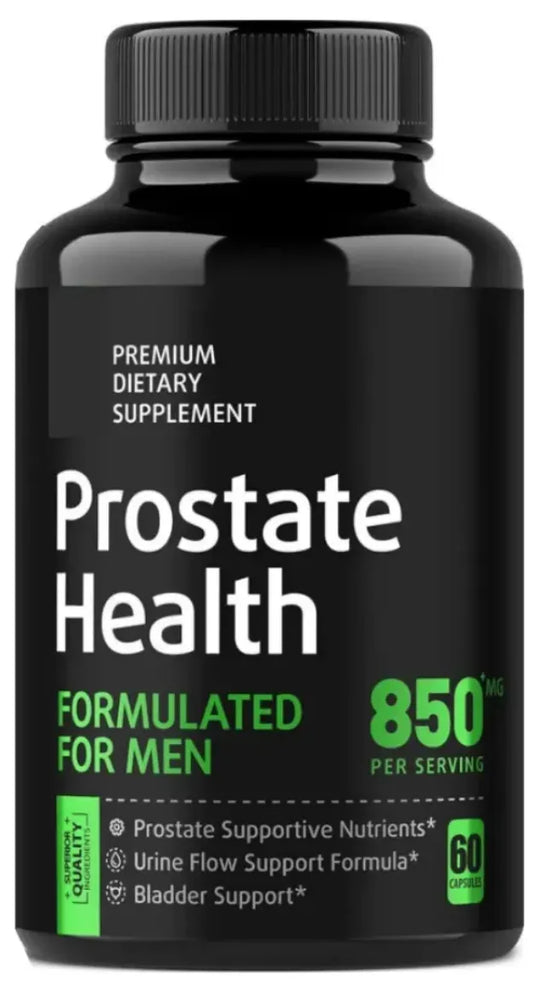 Suplemento Prostate Health 60 Cápsulas | Soporte para la Salud Prostática y Equilibrio Urinario | Con Licopeno Estandarizado al 5% | Potente Acción Antioxidante Masculina | Bienestar Integral Nexiora