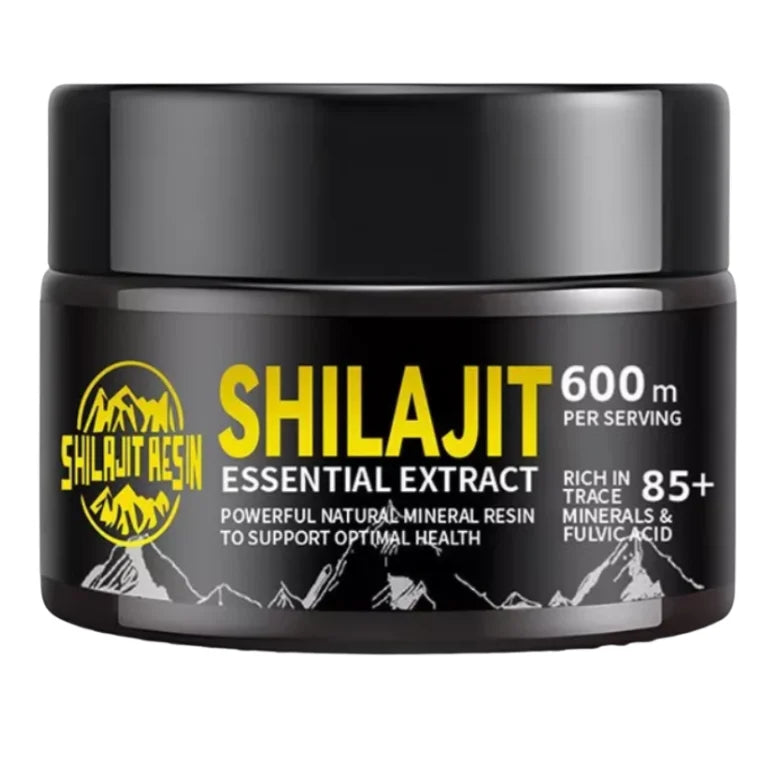Shilajit Puro en Resina 50g | Superalimento del Himalaya, Energía Natural, Foco Mental y Apoyo Inmunológico