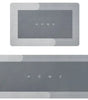 Set de Tapetes Multiusos para Hogar y Oficina | 2 Piezas (40x120cm + 40x60cm) | Antideslizantes de Terciopelo Técnico | Ultra Absorbentes y de Secado Rápido | Protección de Pisos y Resistencia al Aceite | Diseño Moderno Nexiora