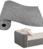 Tapete Rascador para Gatos Autoadhesivo 40cm x 1m | Protector de Muebles y Sofás contra Arañazos | Alfombrilla Ecológica Recortable y Reutilizable | Solución Anti-Estrés para Gatos y Armonía en el Hogar | Color Gris