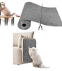 Tapete Rascador para Gatos Autoadhesivo 40cm x 1m | Protector de Muebles y Sofás contra Arañazos | Alfombrilla Ecológica Recortable y Reutilizable | Solución Anti-Estrés para Gatos y Armonía en el Hogar | Color Gris