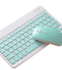 Kit Teclado y Mouse Inalámbrico Bluetooth AS-110 | Recargable, Silencioso, Compatible con Tablet y PC