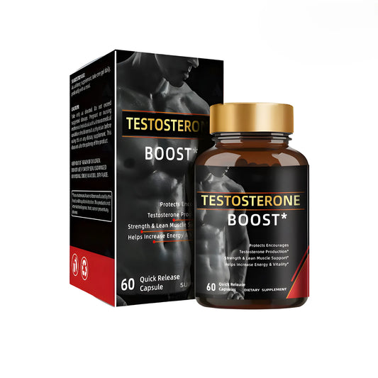 Suplemento Testosterone Boot con Maca 60 Cápsulas | Potenciador de Rendimiento Físico y Desarrollo Muscular | Aumenta tu Energía, Resistencia y Vitalidad Juvenil | Fórmula para Entrenamiento de Alta Intensidad
