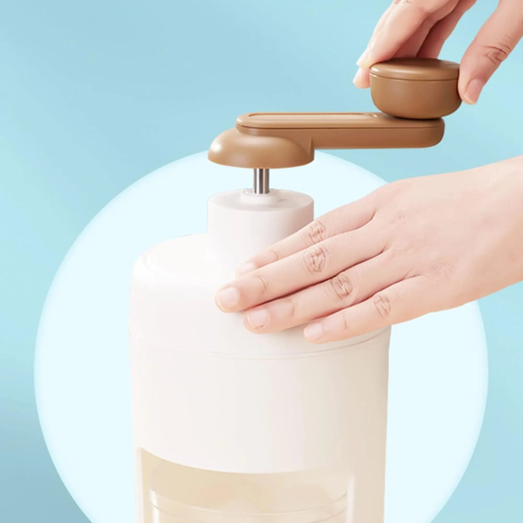 Trituradora de Hielo Manual para Raspados y Granizados | Máquina Portátil con Cuchillas de Acero Inoxidable | Picadora de Hielo para Frappés, Coctelería y Postres | Diseño Ergonómico y Duradero