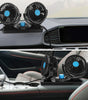 Ventilador Doble para Coche 360° | Potente Ventilador Dual de 13cm con 2 Velocidades | Circulador de Aire Silencioso para Auto, Camión y Van | Plástico ABS de Seguridad