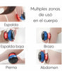 Ventosa Terapéutica Eléctrica Inteligente 3-en-1 | Masajeador de Vacumterapia con 6 Niveles de Calor y Succión | Terapia de Luz Roja para Recuperación Muscular y Circulación | Pantalla LCD