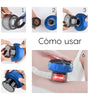 Ventosa Terapéutica Eléctrica Inteligente 3-en-1 | Masajeador de Vacumterapia con 6 Niveles de Calor y Succión | Terapia de Luz Roja para Recuperación Muscular y Circulación | Pantalla LCD